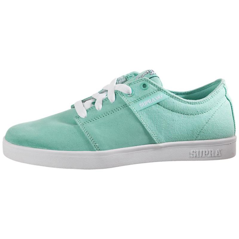 Supra STACKS Sneaker Low Damen Grün Sale CWYIG7532